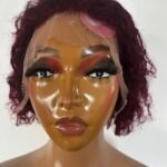 Sophie Human Hair Curly Frontal Wig