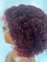 Sophie Human Hair Curly Frontal Wig - Image 3
