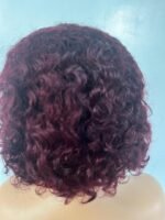 Sophie Human Hair Curly Frontal Wig - Image 4