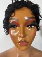 Chommy Pixie Cut Wig. 100% Human Hair
