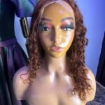 Issy 18" Full Frontal Curly Wig