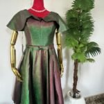 Green Flared Dress