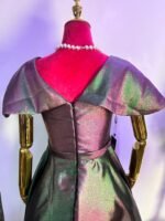 Green Flared Dress - Image 5