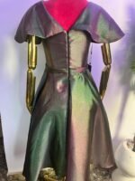 Green Flared Dress - Image 4