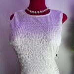 Lacey cream color dress